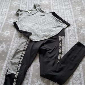 Victoria Secret set (leggings and top)